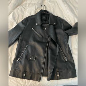 Faux Leather Jacket